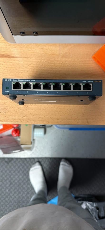 TP-Link Gigabit Desktop Switch TL-SG108